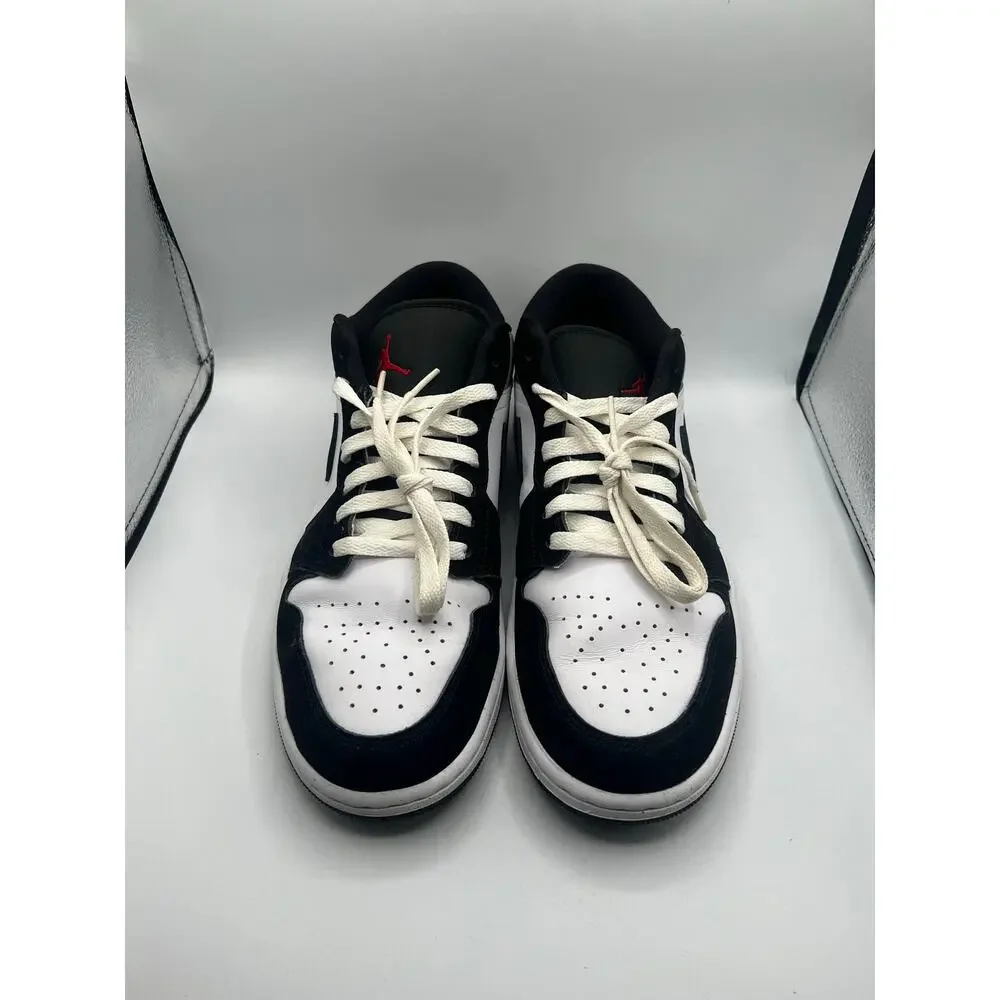 Air Jordan 1 Low SE “White Black Matte Silver” size 10 men’s used